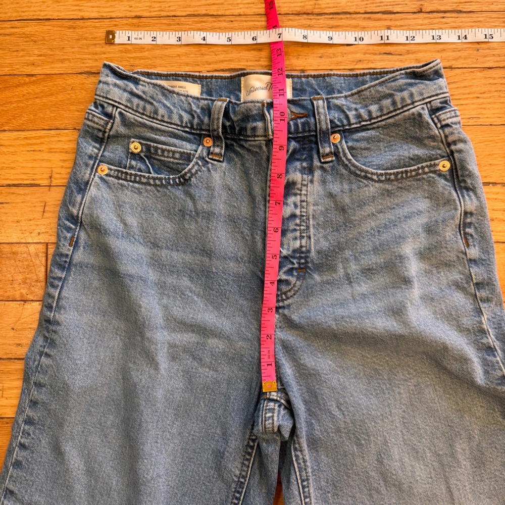 Universal Thread Highest Straight Ankle Jeans Med… - image 4